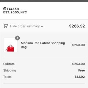 Telfar Bag.
